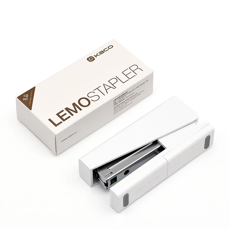 Степлер Youpin Kaco LEMO 24/6 26/6 со 100шт Скобами для Бумаги Office School For smart Home kit H20 . ' - ' . 4
