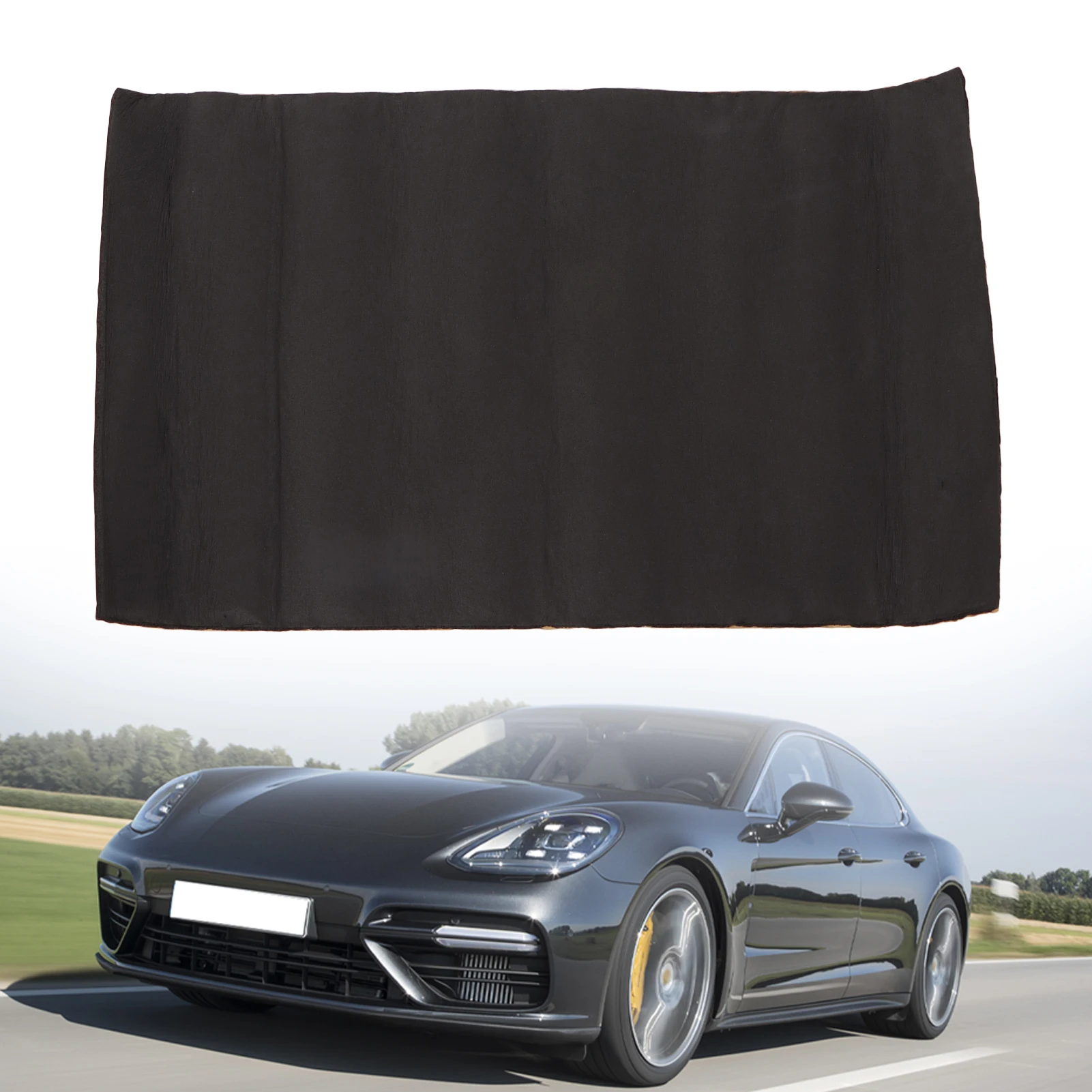 Теплоизоляционная пена Практичная прочная черная автомобильная теплоизоляционная прокладка для внутренних стен и потолков . ' - ' . 2