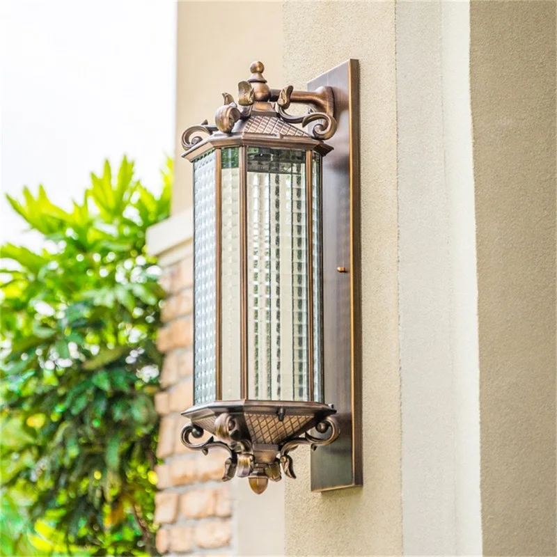 Уличный настенный светильник ANITA LED Классические Ретро Роскошные бра Водонепроницаемый IP65 Декоративный для дома . ' - ' . 3