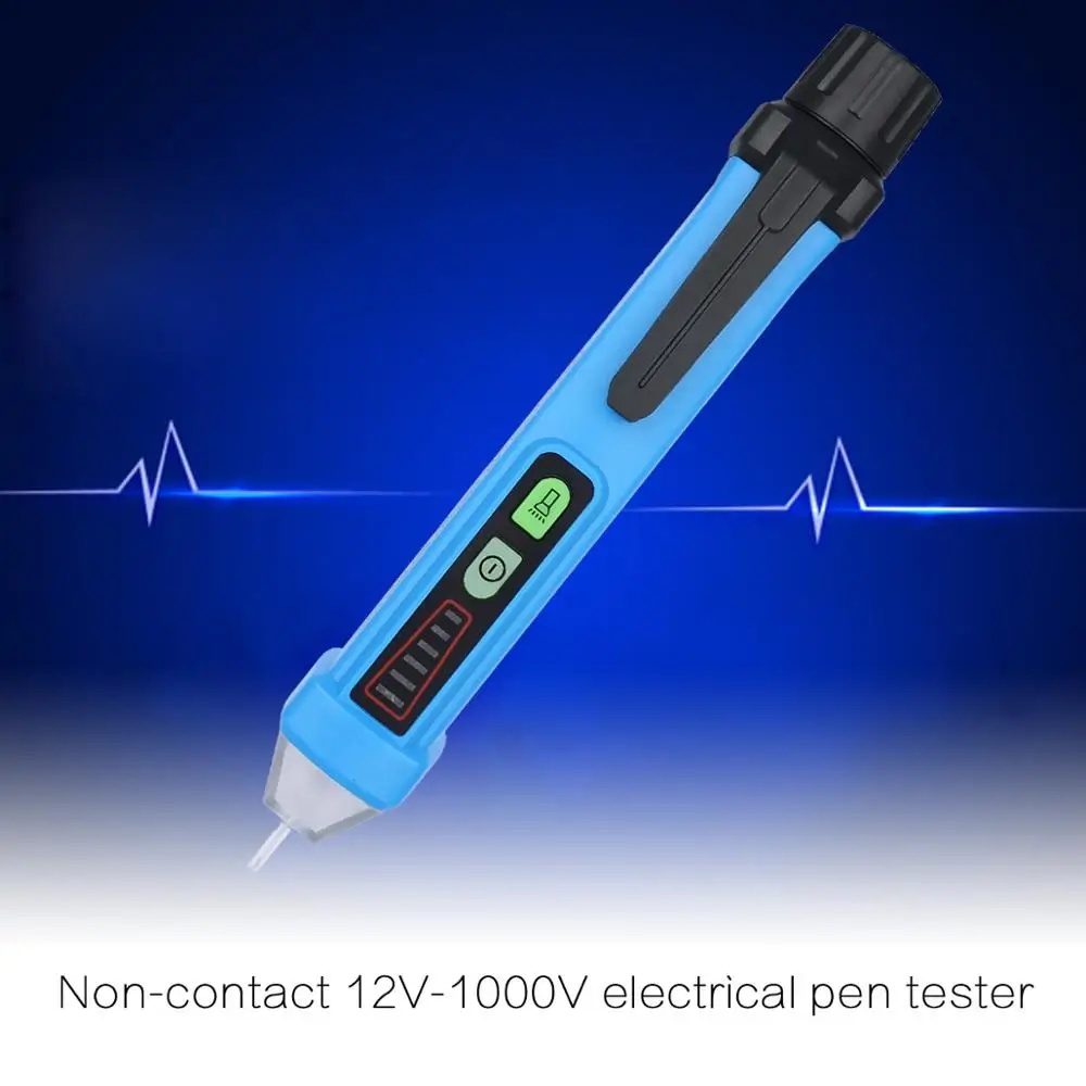 Умный бесконтактный детектор напряжения BSIDE AVD05 pen test pencil Alarm meter Розетка для проверки напряжения Pen Sensor Tester . ' - ' . 1