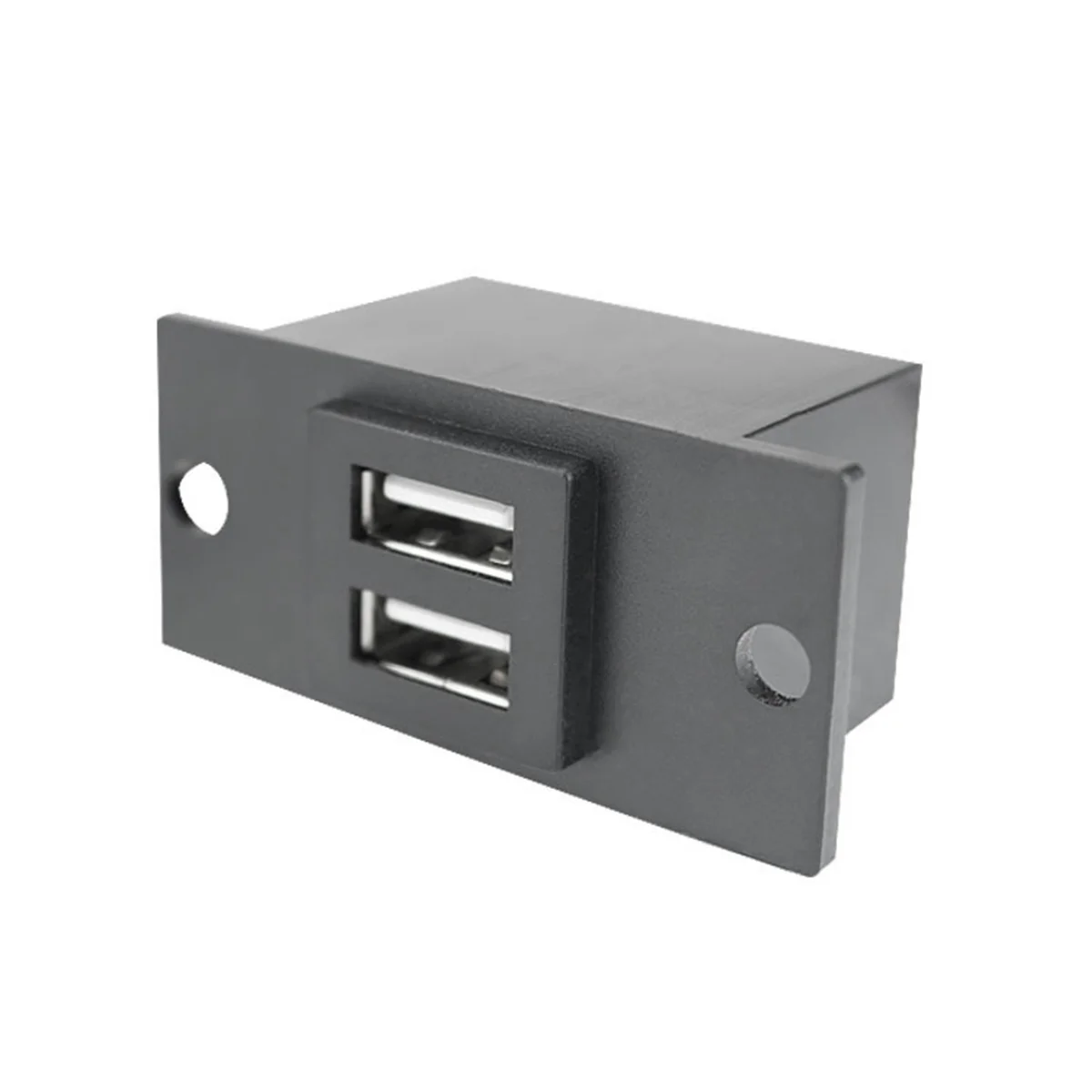 Универсальное светодиодное зарядное устройство 4.8A 12V для автомобиля RV, водонепроницаемая розетка для зарядного устройства с двумя USB-портами . ' - ' . 0