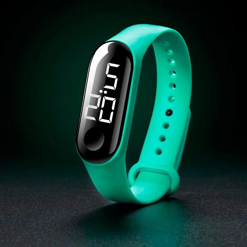 Часы со светодиодным датчиком для электронных видов спорта для мужчин и женщин с ремешком, модные Цифровые наручные часы для любителей спорта, подарочные Цифровые наручные часы . ' - ' . 4