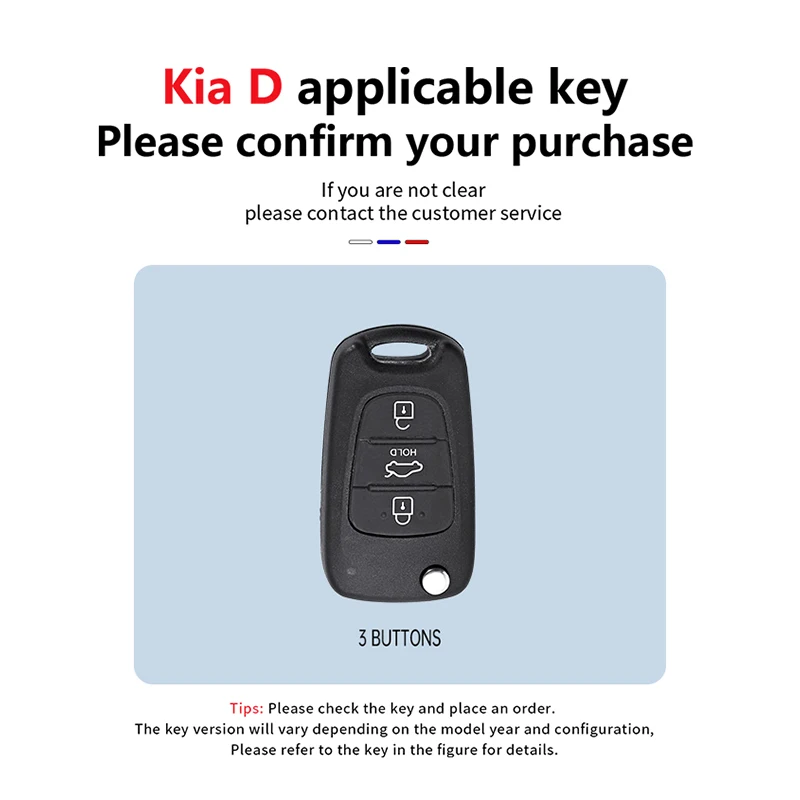 Чехол для ключей от автомобиля Kia Sportage Rio 3 Soul Optima Ceed Pro K5 K2 Pride для Hyundai I20 I30 Ix20 Ix35 Elantra Accent Shell Cover . ' - ' . 1