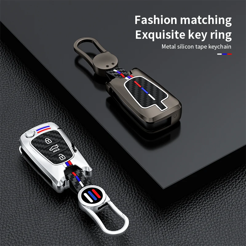 Чехол для ключей от автомобиля Kia Sportage Rio 3 Soul Optima Ceed Pro K5 K2 Pride для Hyundai I20 I30 Ix20 Ix35 Elantra Accent Shell Cover . ' - ' . 3