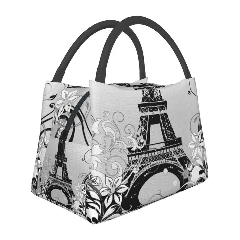 Эйфелева башня, Париж, изолированная сумка для ланча для кемпинга, путешествия, Романтический Французский водонепроницаемый холодильник, термобокс для Бенто, женская . ' - ' . 0
