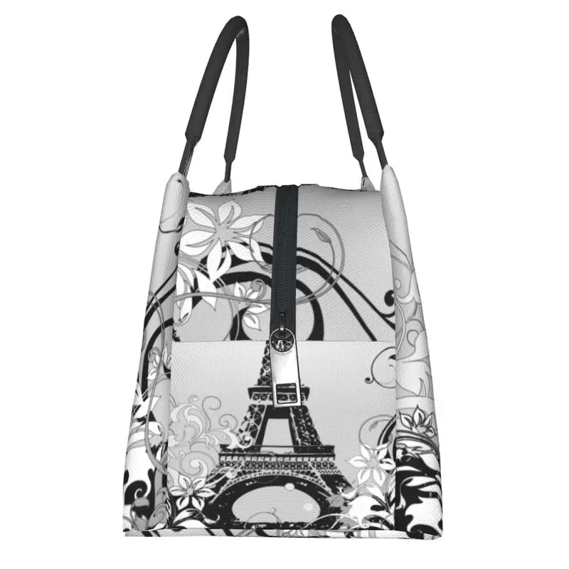 Эйфелева башня, Париж, изолированная сумка для ланча для кемпинга, путешествия, Романтический Французский водонепроницаемый холодильник, термобокс для Бенто, женская . ' - ' . 3