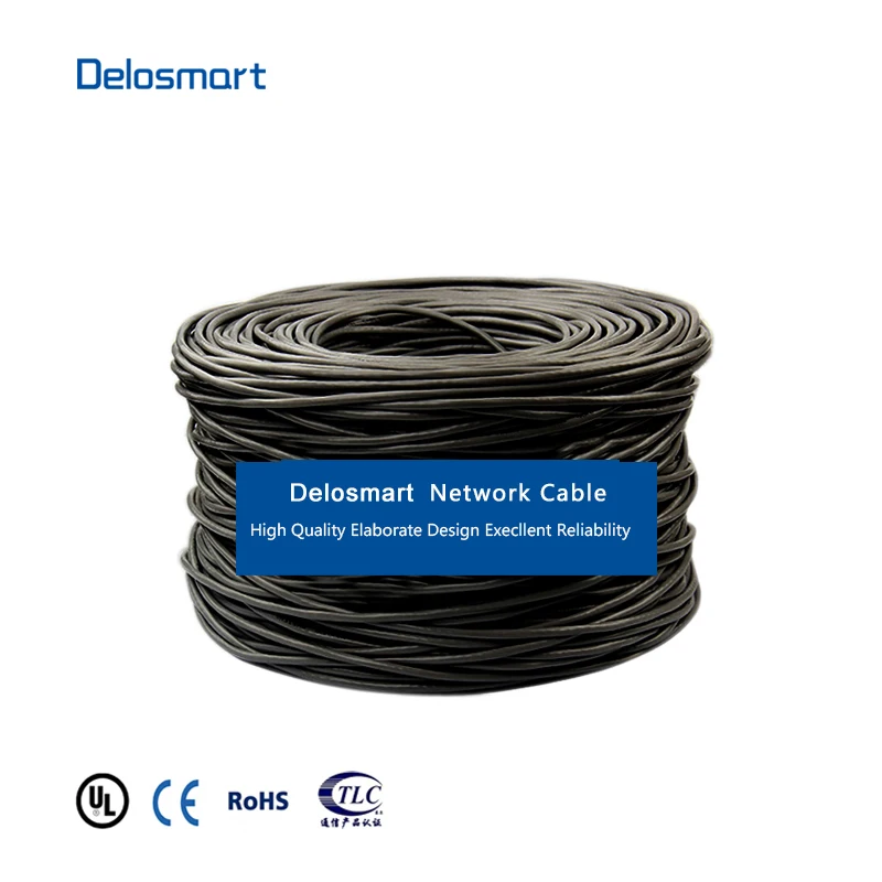 Экранированный сетевой кабель Delosmart HSYVYP5e от китайского поставщика . ' - ' . 2