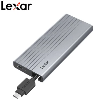 Корпус SSD Lexar Dual Protocol M2 NVMe /SATA с жестким диском 10 Гбит/с, M.2 NVME SSD-USB 3,2, Корпус USB-C-USB-A, Кабель для M.2 SSD