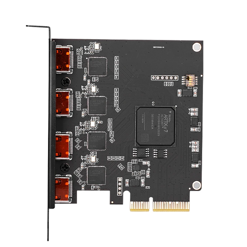 4-канальная карта захвата HDMI PCIE X4 Видеомагнитофон для прямой трансляции vMix Wirecast . ' - ' . 2